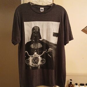 Star Wars Dark Gray Darth Vader T-Shirt. Sz.M‎